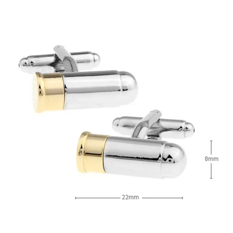 kalvosinnapit  hopea kanssa kullattu teräs