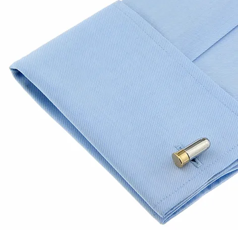 kalvosinnapit  hopea kanssa kullattu teräs