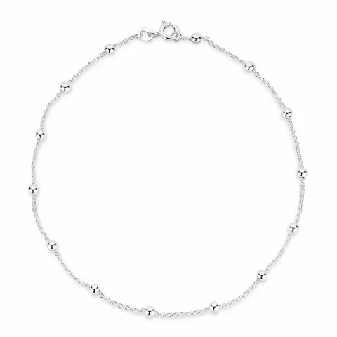 BNH panssar nilkkaketju N. kuula hopeaa 26 cm x 1,3 mm