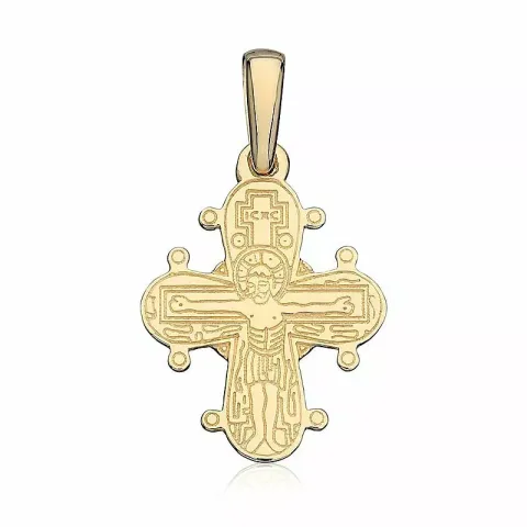 13 x 15 mm dagmarristi  kullattua hopeaa