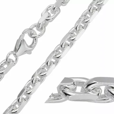 Bnh anker facet rannekoru hopeaa 60 cm x 4,5 mm