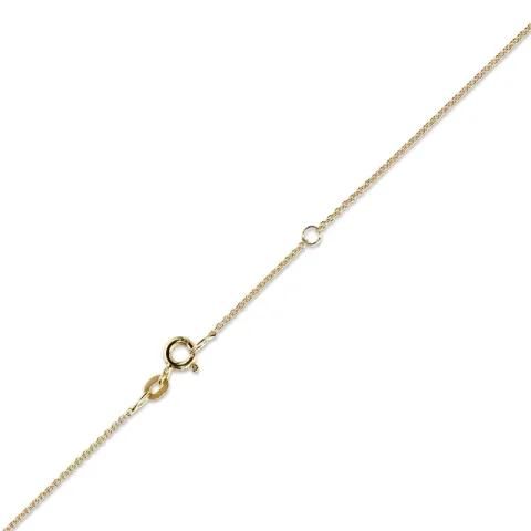 BNH Anker pyöristää kaulaketju 8 karaatin kultaa 40 - 42 cm x 1,5 mm