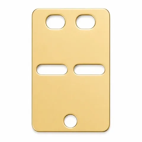 ID laatta  8 karaatin kultaa