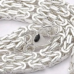 kuningaskaulaketju hopeaa 42 cm x 3,2 mm