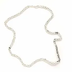 näytepakkaukset BNH kuningasketju hopeaa 55 cm x 4,0 mm