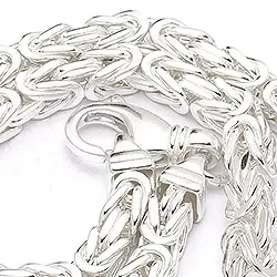 kuningaskaulaketju hopeaa 45 cm x 6,8 mm