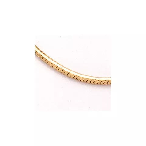 BNH käärmekaulaketju 14 karaatin kultaa 42 cm x 1,6 mm