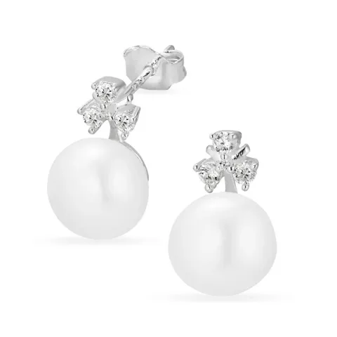 kukka helmi korvarenkaat  hopea