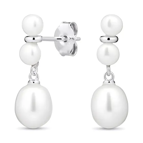 6-6,5 mm helmi korvarenkaat  hopea