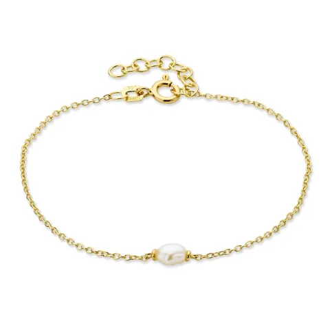 helmi rannekoru kullattua hopeaa