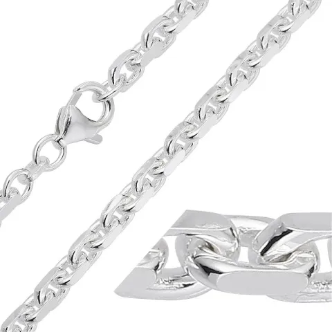 BNH Anker facet rannekoru hopeaa 70 cm x 3,1 mm