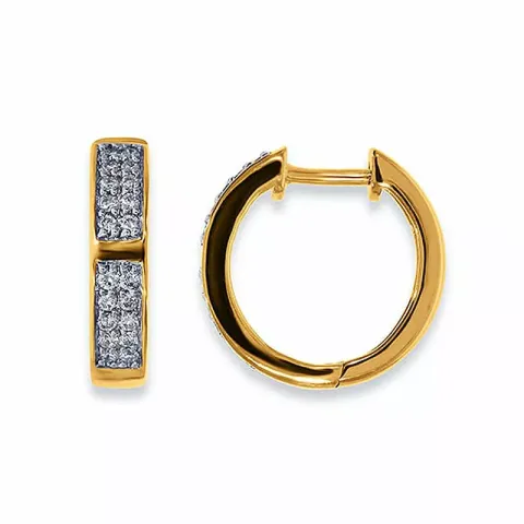 Kultaa rengas 14 karaatin kultaa ja valkokul kanssa timanttia 