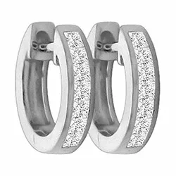 Timantti rengas 14 karaatin valkokultaa kanssa timanttia 