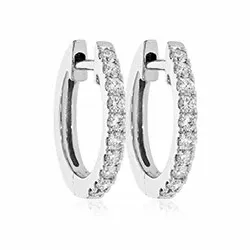 14 mm timantti rengas 14 karaatin valkokultaa kanssa timantti 