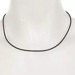 Kaulaketju musta kumi x 2,0 mm
