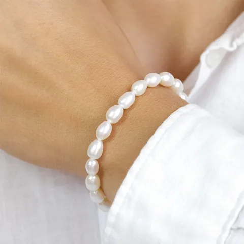 16 cm helmirannekoru  makeanveden helmi.