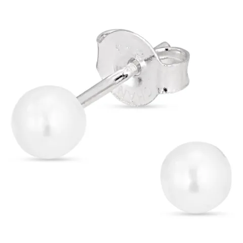 4-4,5 mm helminappikorvakorut hopeaa