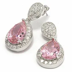 Pisara bling bling korvakorut hopeaa