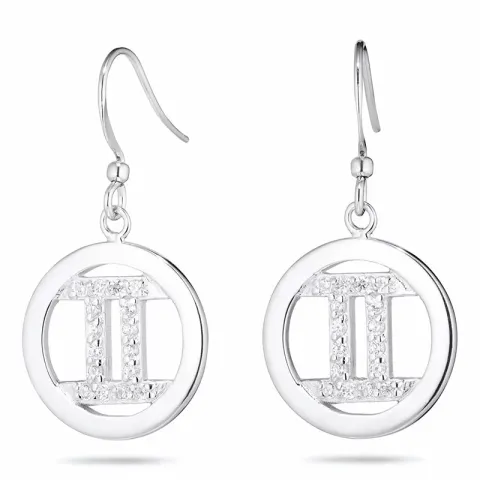 Kasksonen tähtikuvio korvarenkaat  hopea