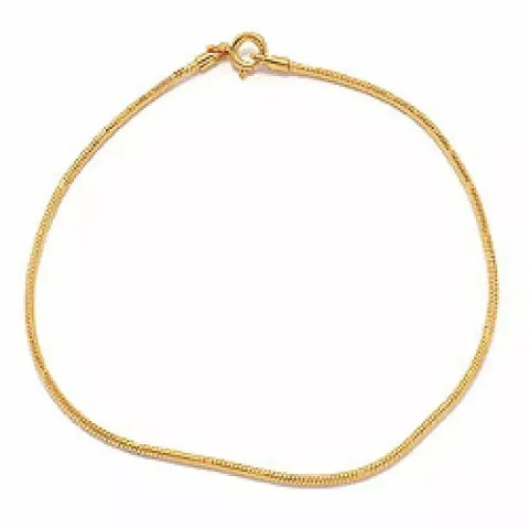 rannekoru kullattua hopeaa 16, 17, 18, 19 cm x 1,6 mm