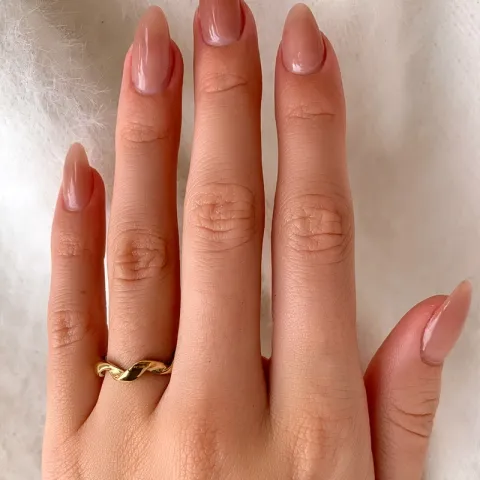 Dark Harmony sormus musta rodinoitu hopea kullattua hopeaa