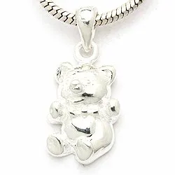 Nalle riipus  hopeaa