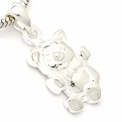 Nalle riipus  hopeaa