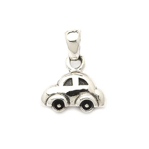 Pieni auto riipus hopeaa