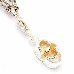 Kenkä charm hopeaa kullattua hopeaa