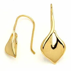 Korvarenkaat  kullattua hopeaa