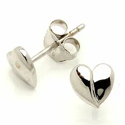 sydänkorvakorut  rodinoitua hopeaa