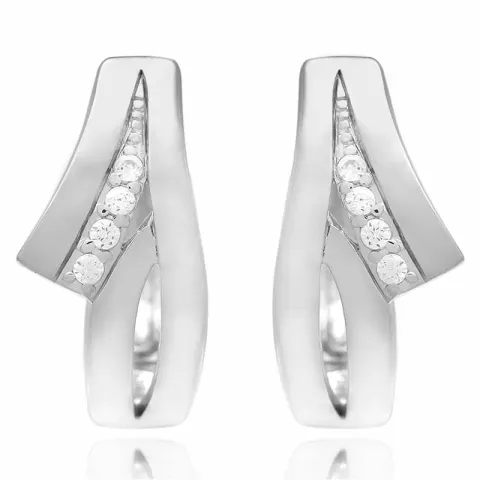 Kiiltävä zirkoni rengas  hopea