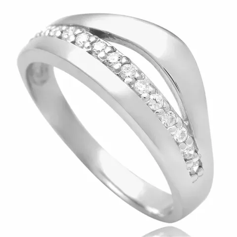 Ihastuttavia zirkoni sormus hopeaa