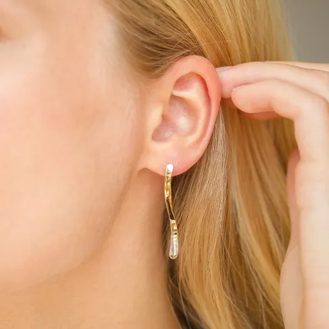 korvarenkaat  kullattu hopea