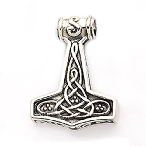 Torin vasara riipus  oksidoitua sterlinghopeaa