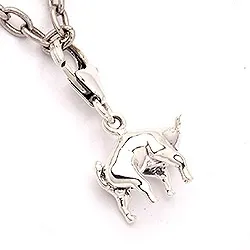 Härkä tähtikuvio charm hopeaa