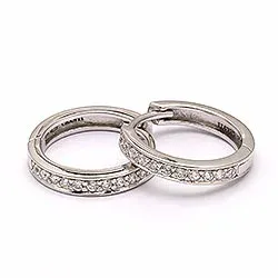 14 mm valkoinen zirkoni rengas  hopea