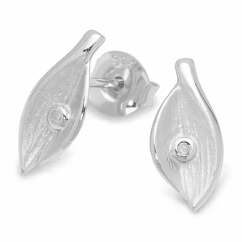 abstrakti nappikorvakorut  hopea