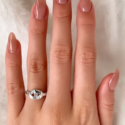 Sormuksia: zirkoni sormus hopeaa