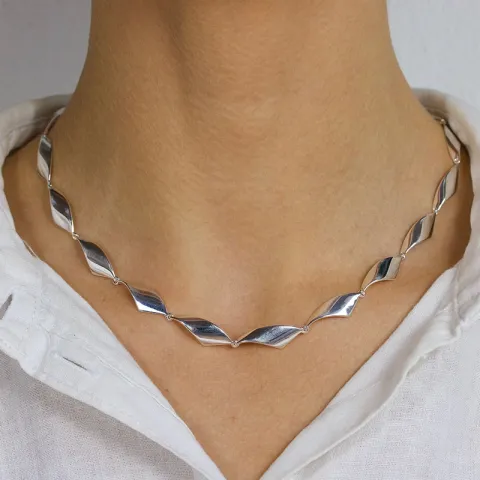 kaulaketju hopeaa  x 8,0 mm