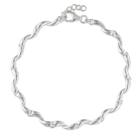 rannekoru hopeaa  x 4,3 mm