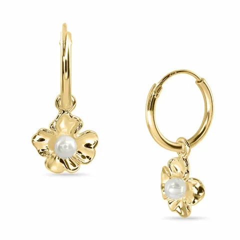 kukka helmi rengas  kullattu hopea