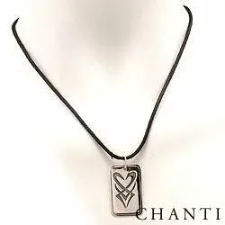Dogtag riipus jossa on ketju puuvilla
