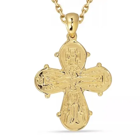 dagmarristi kaulaketju, jossa on riipus kullattua hopeaa