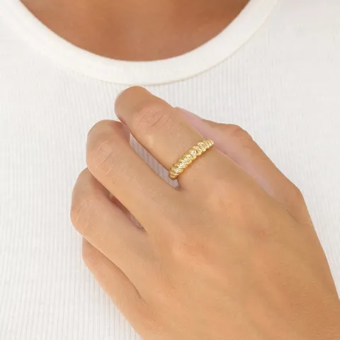 sormus kullattua hopeaa