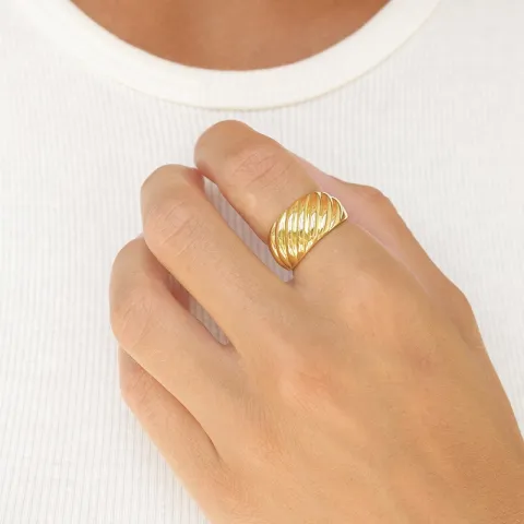 sormus kullattua hopeaa