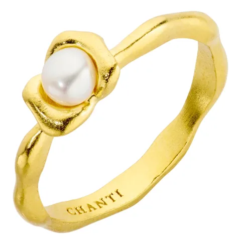 helmi sormus kullattu messinki - Eliné