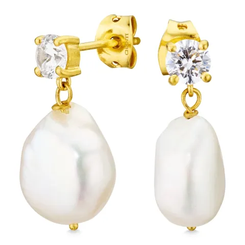 helmi korvarenkaat  kullattu messinki - Eliné