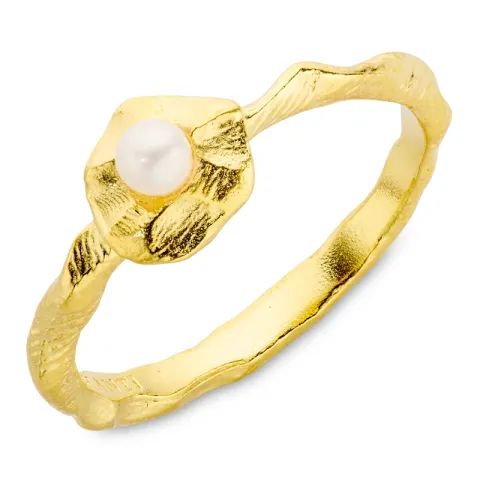 helmi sormus kullattu messinki - Eliné