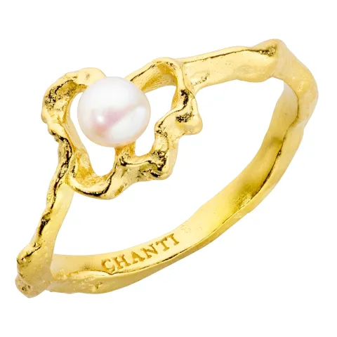 helmi sormus kullattu messinki - Eliné